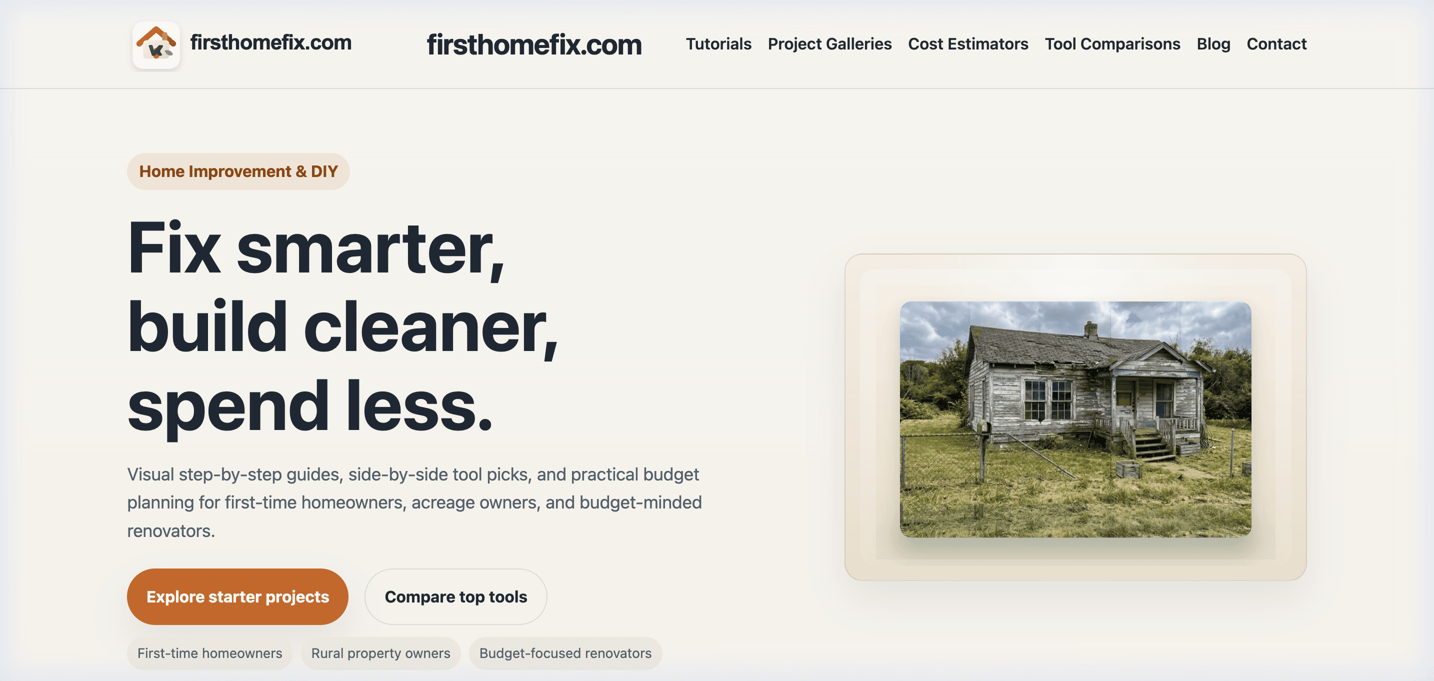 First Home Fix screenshot