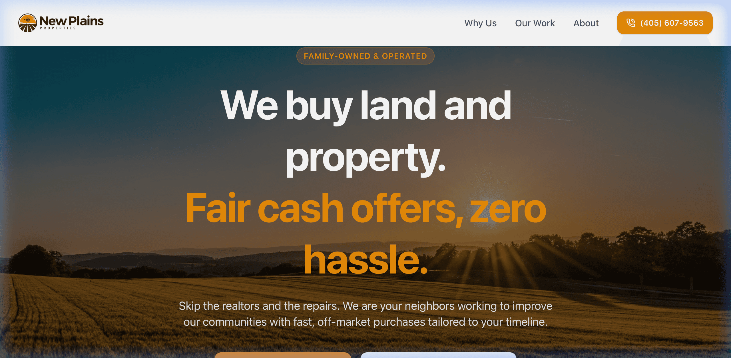 New Plains Properties screenshot