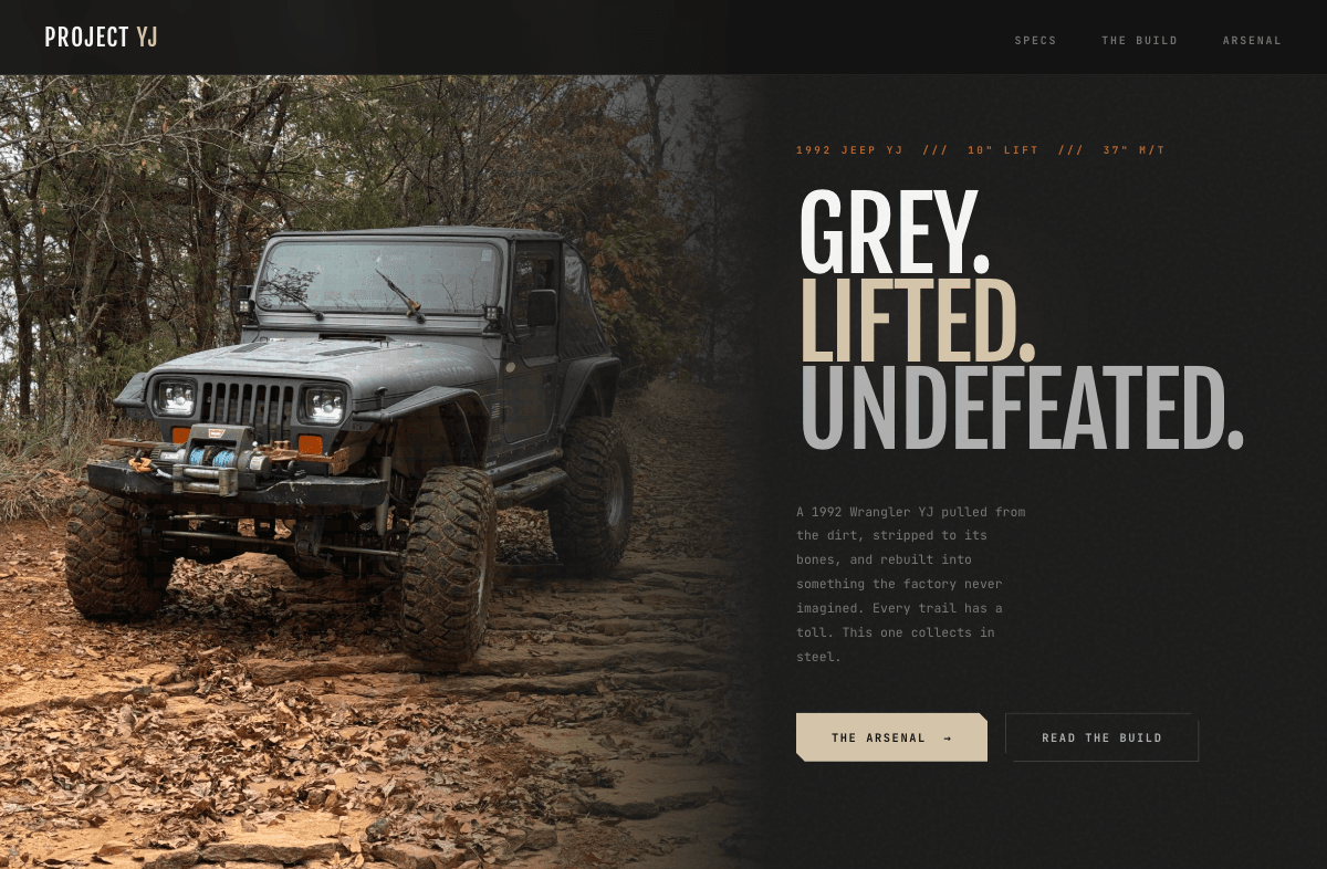 Project YJ screenshot